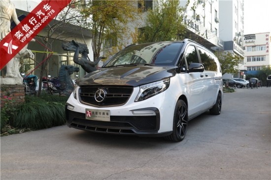 奔馳V260L個性定制升級——鯊魚系列，運(yùn)動范十足_1